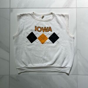 University of Iowa vintage sweater vest